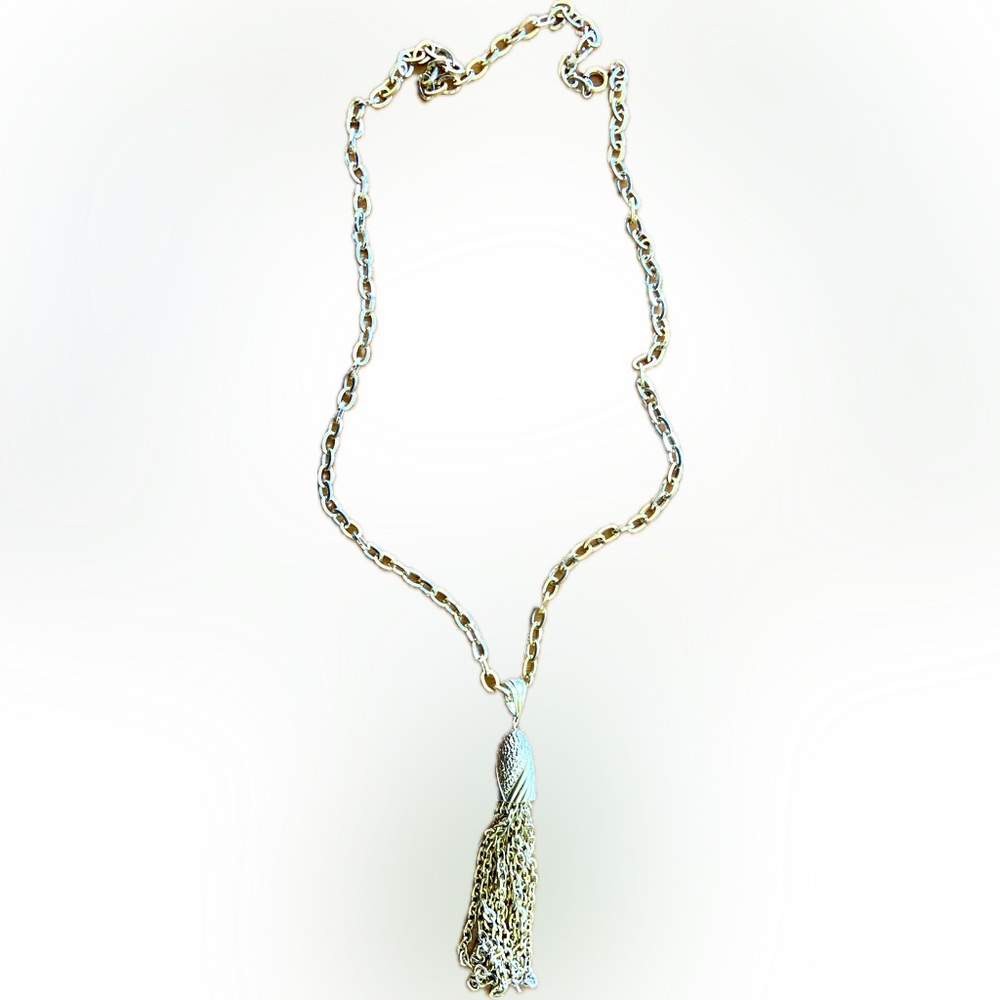 VNTG Monet Tassel Necklace